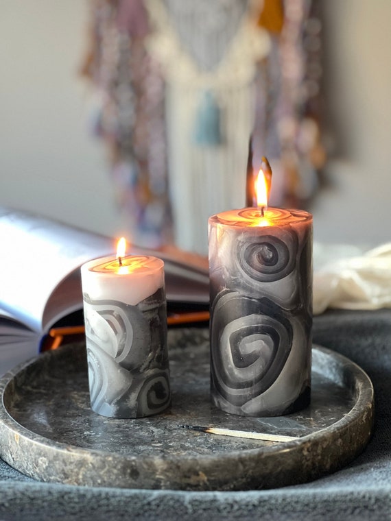 handmade decorative candle