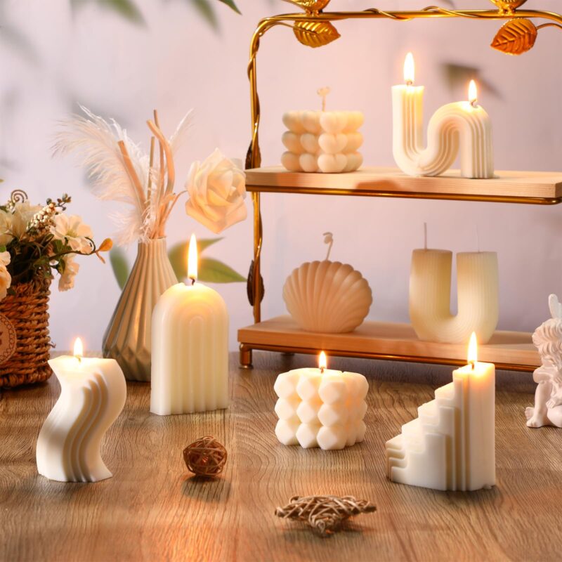 handmade decorative candle