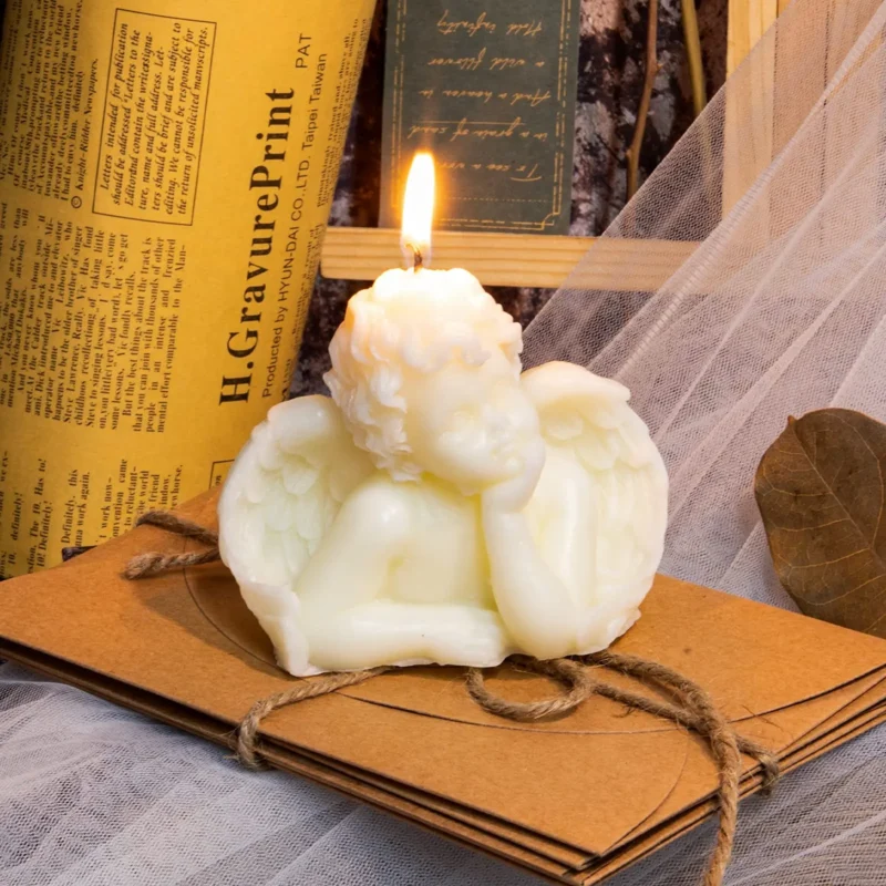 handmade decorative candle