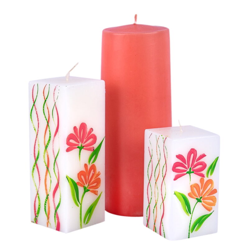 handmade decorative candle