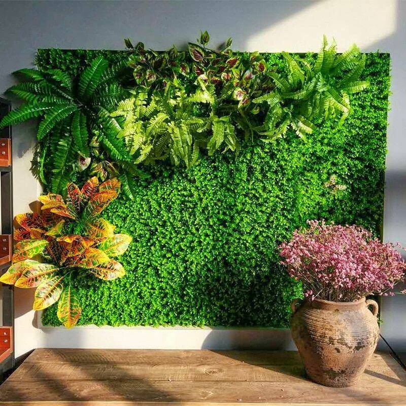 Decoration with Artificial Plants