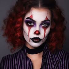 female clown makeup