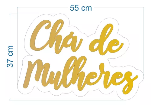 decoracao chá de mulheres