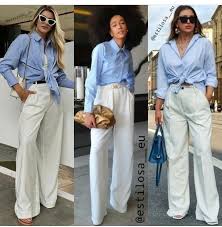 look-azul-e-branco-feminino