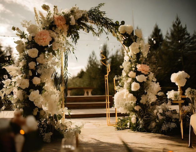 Wedding Altar Decoration