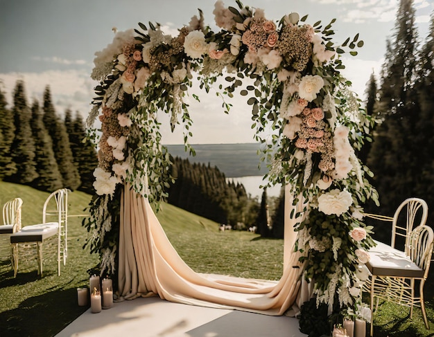 Wedding Altar Decoration