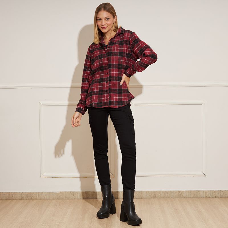 look-com-camisa-xadrez-feminino