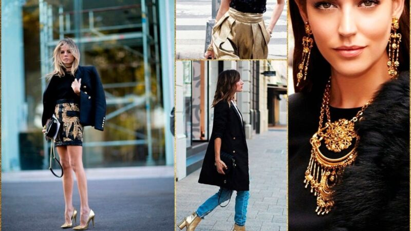 look-dourado-feminino