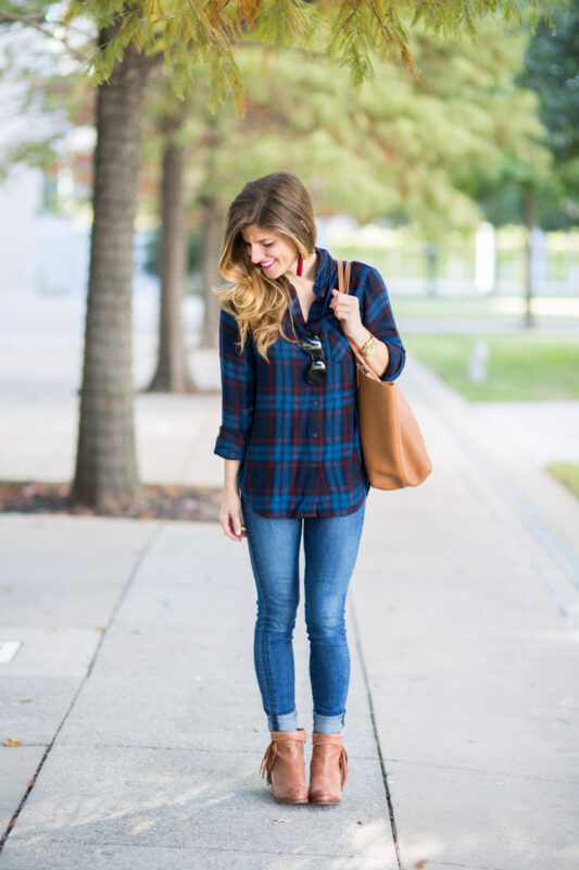 look-com-camisa-xadrez-feminino