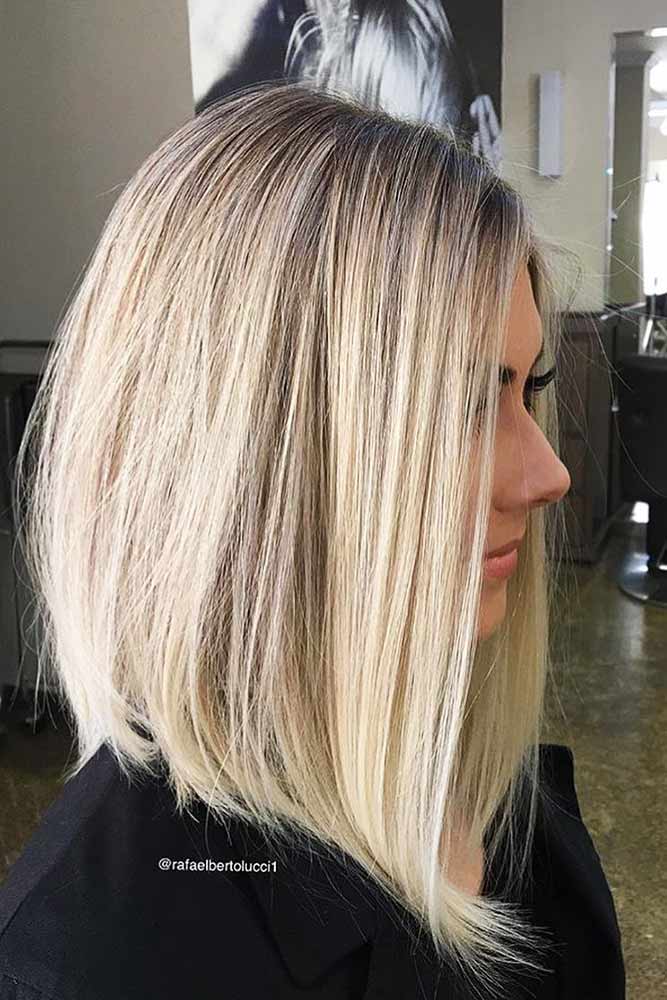 Long Bob Blonde