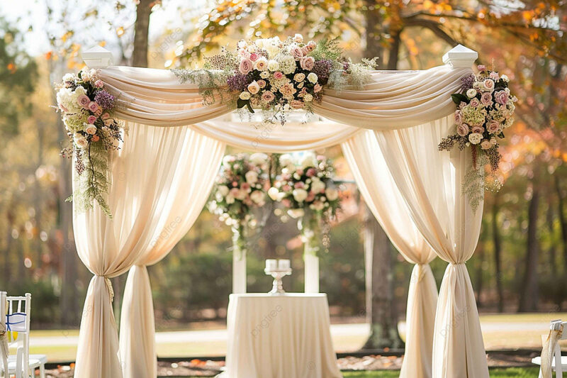 Decoração do Altar para Casamento