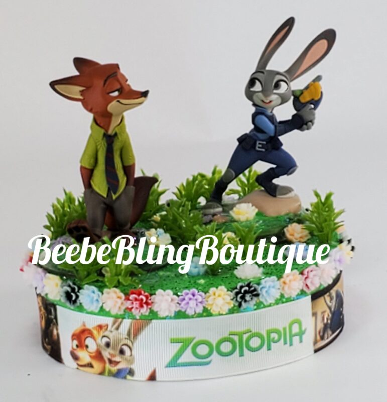 Zootopia Decorated Cake