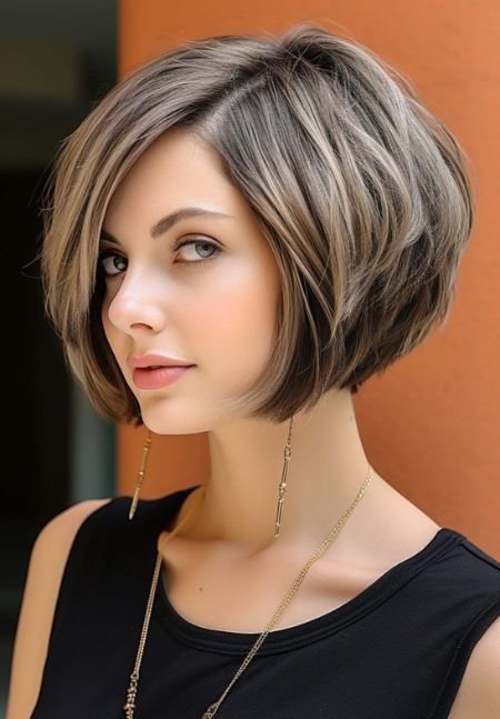 Cabelo Curto Feminino Liso