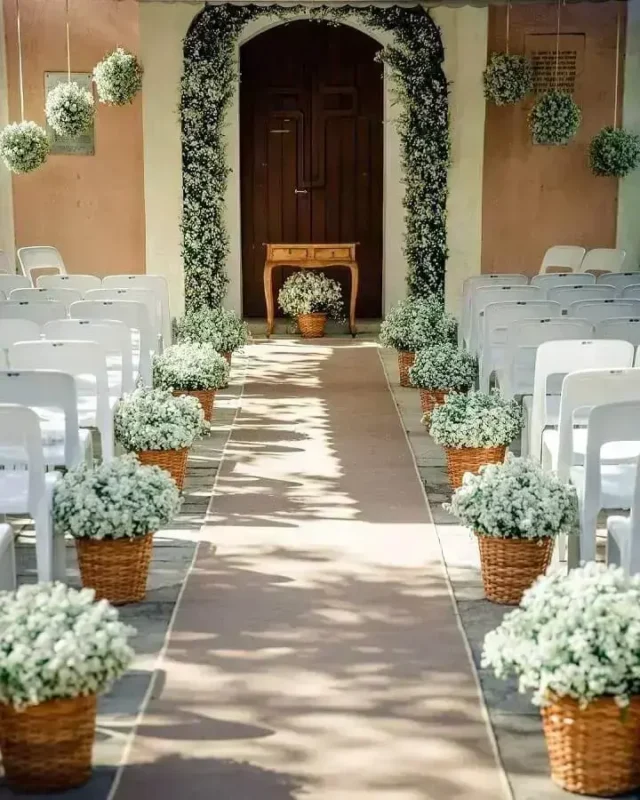 Decoração do Altar para Casamento