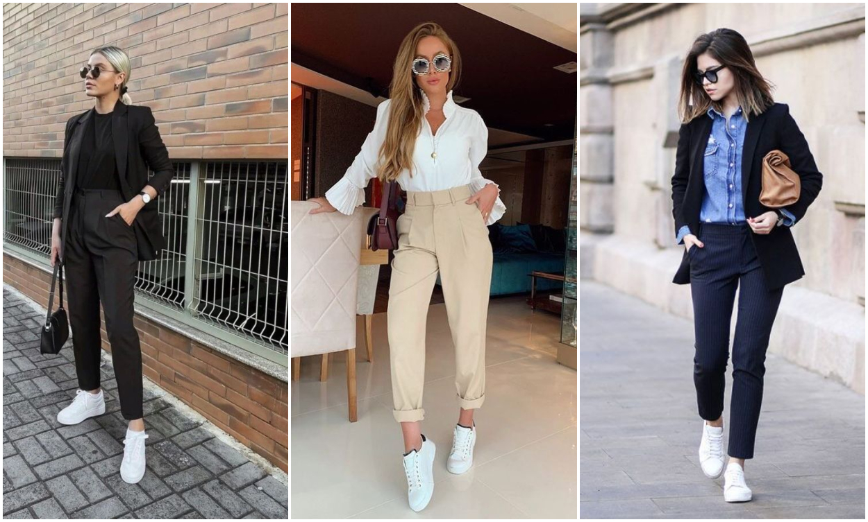 Look Para Entrevista De Emprego Com Calça Jeans E Tênis Look