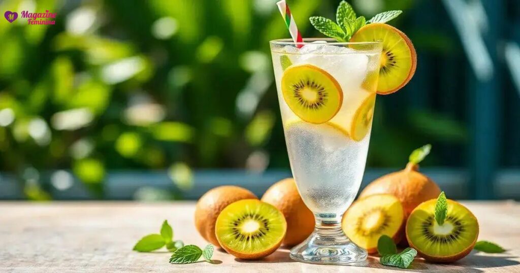 como fazer caipirinha de vodka com kiwi