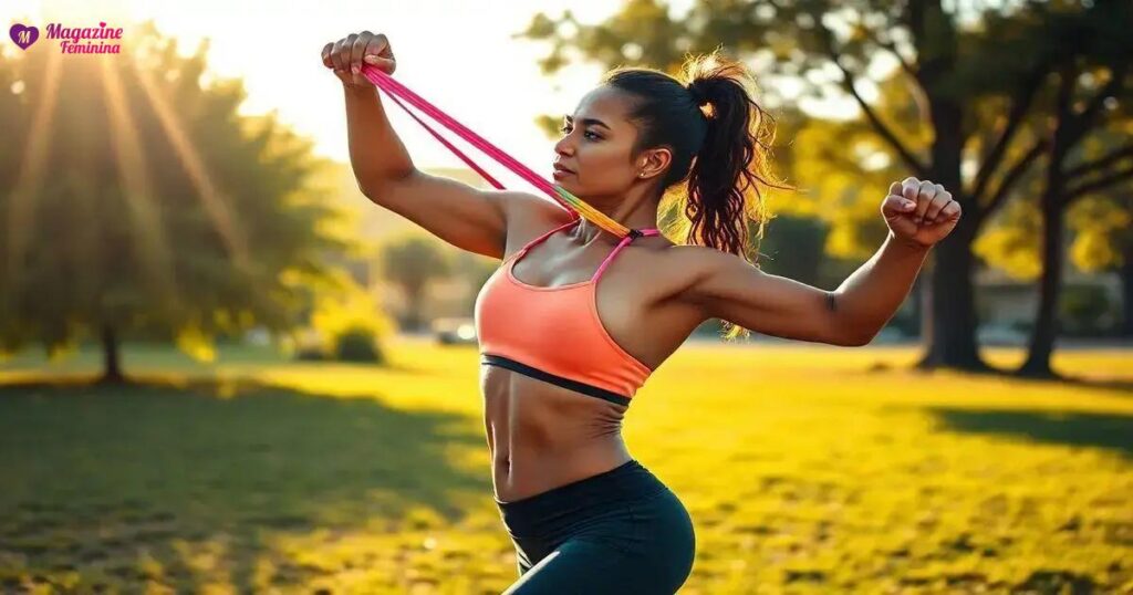 como fazer exercicios com faixa elastica