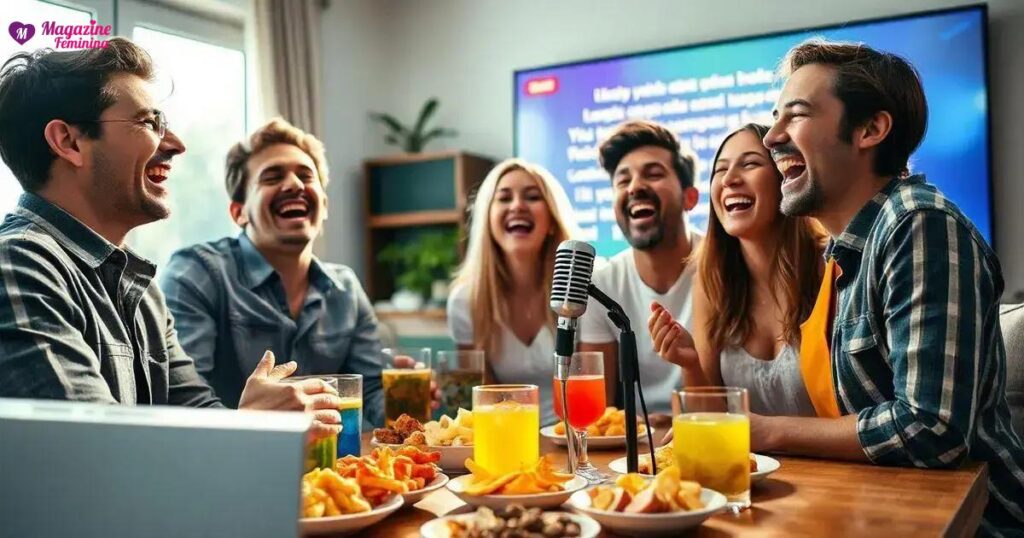 como fazer karaoke com pontuação