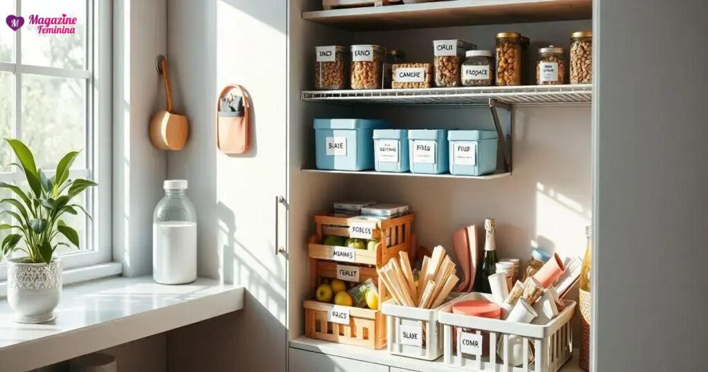 Como usar etiquetas para melhorar a organização da casa