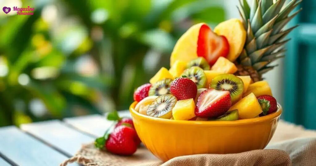 Receitas de saladas de frutas