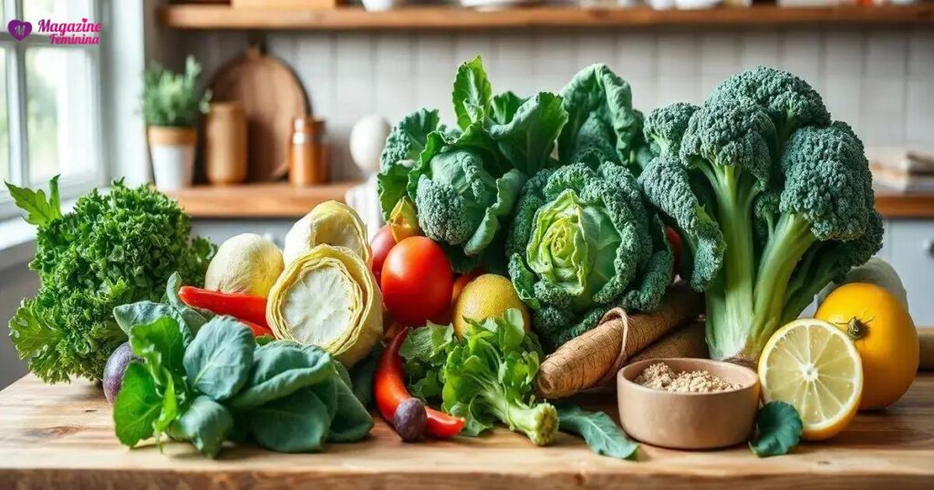 Verduras que ajudam no controle do colesterol