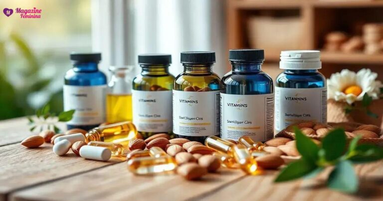Vitaminas para unhas fortes