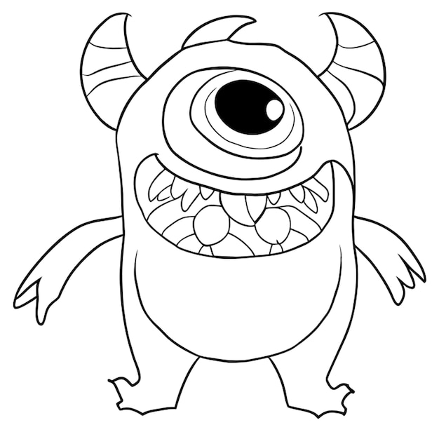 Monsters Inc Coloring Pages