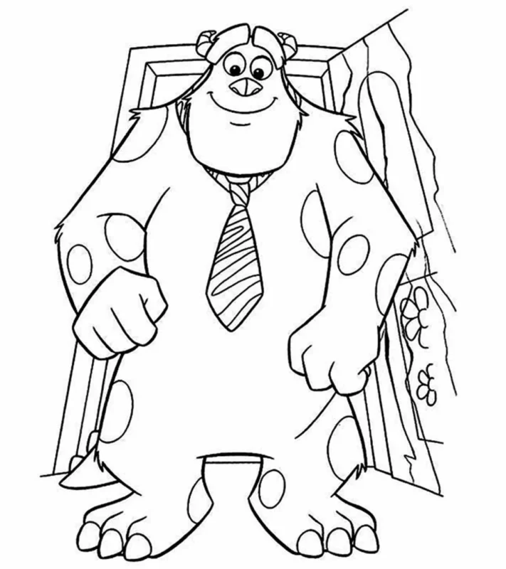 Monsters Inc Coloring Pages