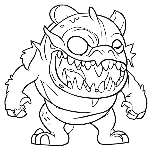 Monsters Inc Coloring Pages