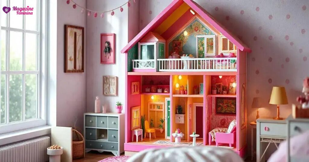 como fazer casa para a barbie