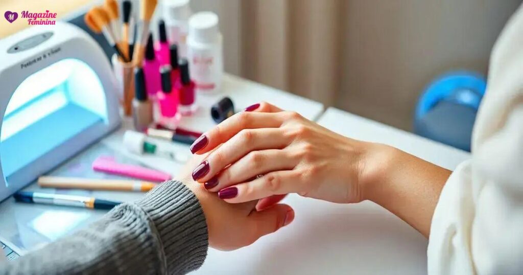 como fazer peliculas para unhas em gel