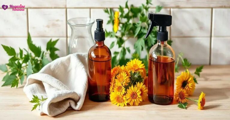 como fazer spray de calendula