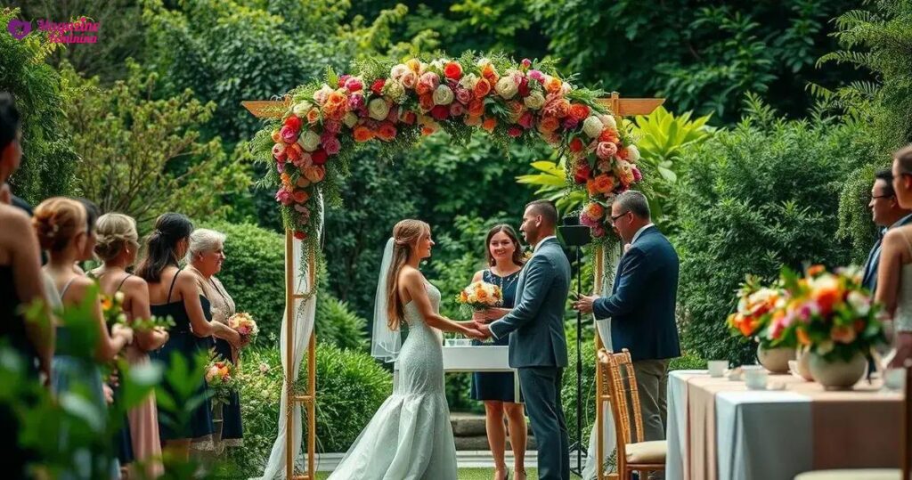 Como planejar um casamento ao ar livre