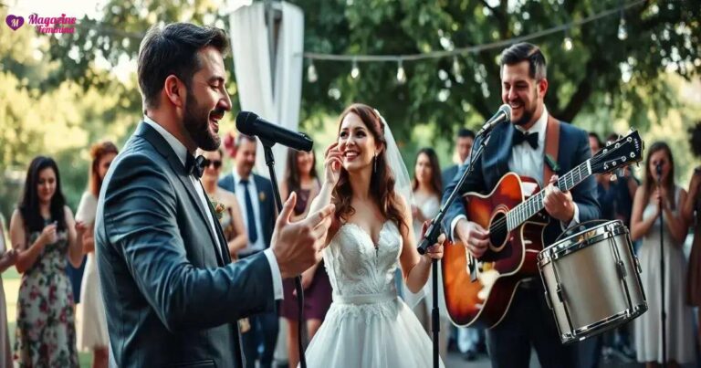 Qual é o custo médio de música ao vivo para casamento