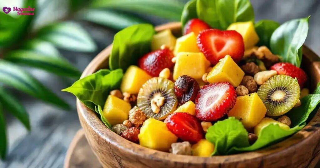 receita de salada tropical