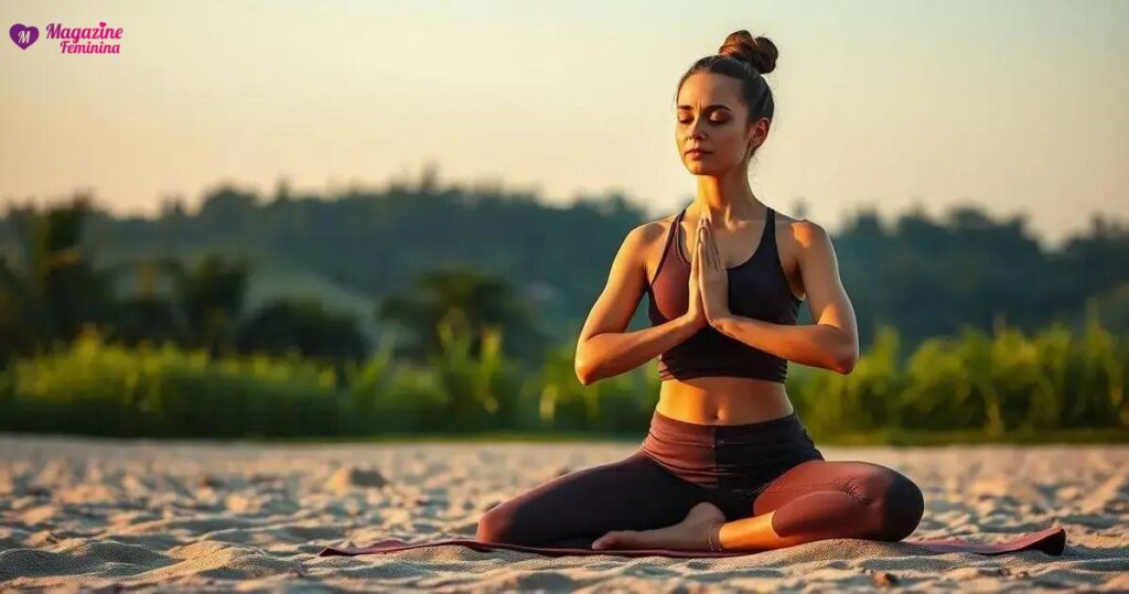 Yoga ajuda na postura