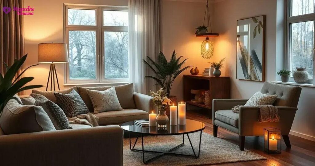 Como criar um ambiente acolhedor com iluminação indireta
