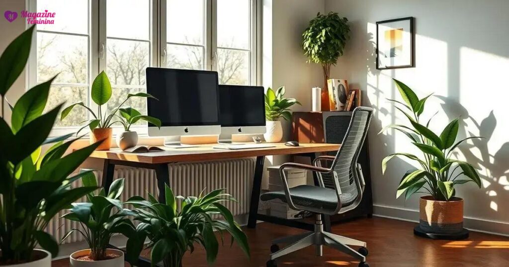 Como criar um home office funcional e ergonômico