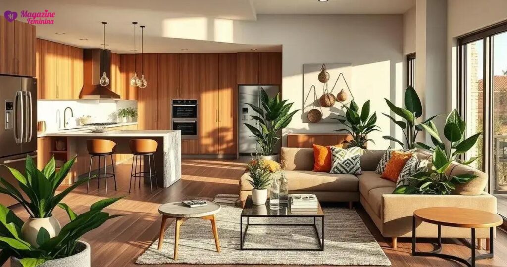 Como integrar a cozinha com a sala de estar