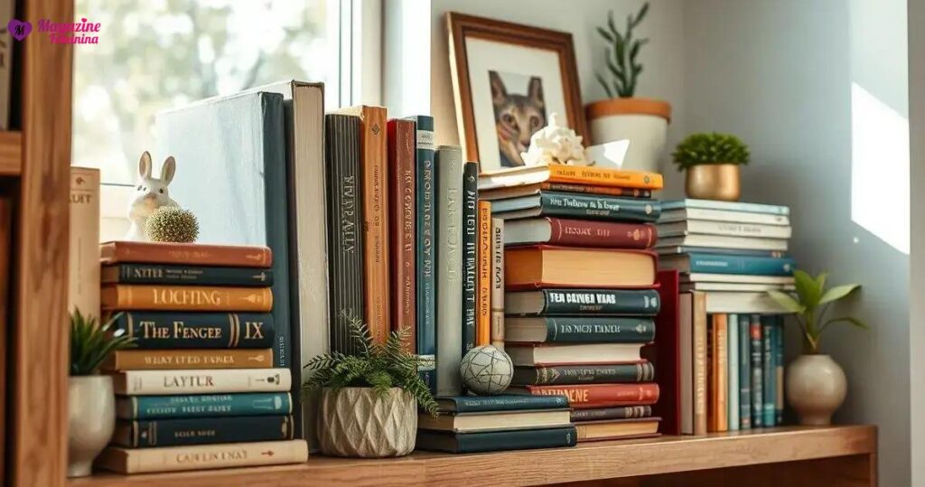 Como organizar livros de forma decorativa