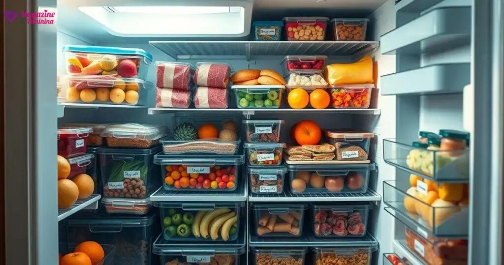 Como organizar o freezer para armazenar mais alimentos