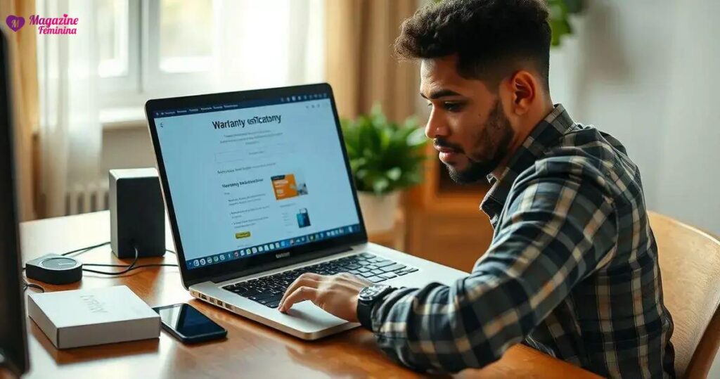 Como verificar a garantia de um eletrônico comprado online