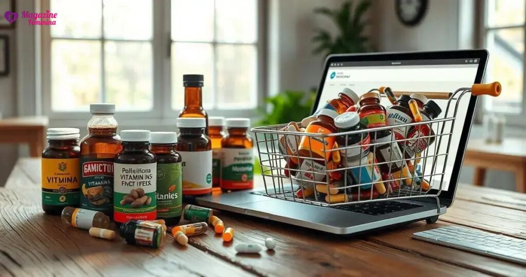 Posso comprar vitaminas em sites internacionais