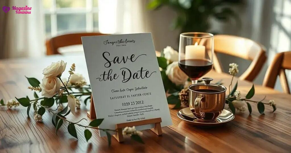 Quando enviar o Save the Date para o casamento