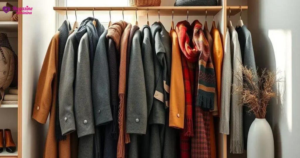 Soluções práticas para guardar roupas de inverno