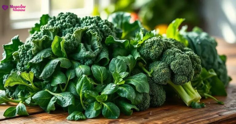 Verduras que ajudam na produção de colágeno