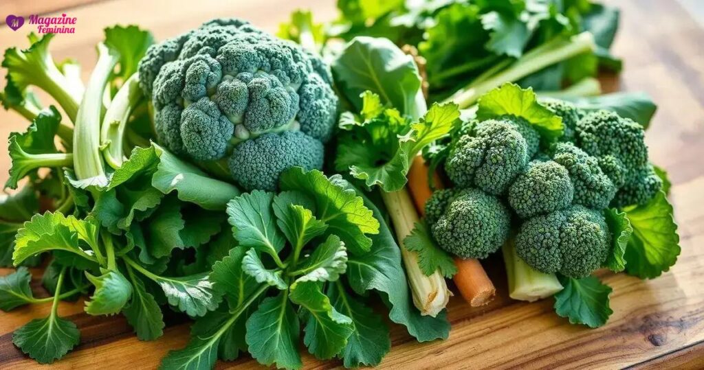 Verduras que auxiliam na perda de gordura