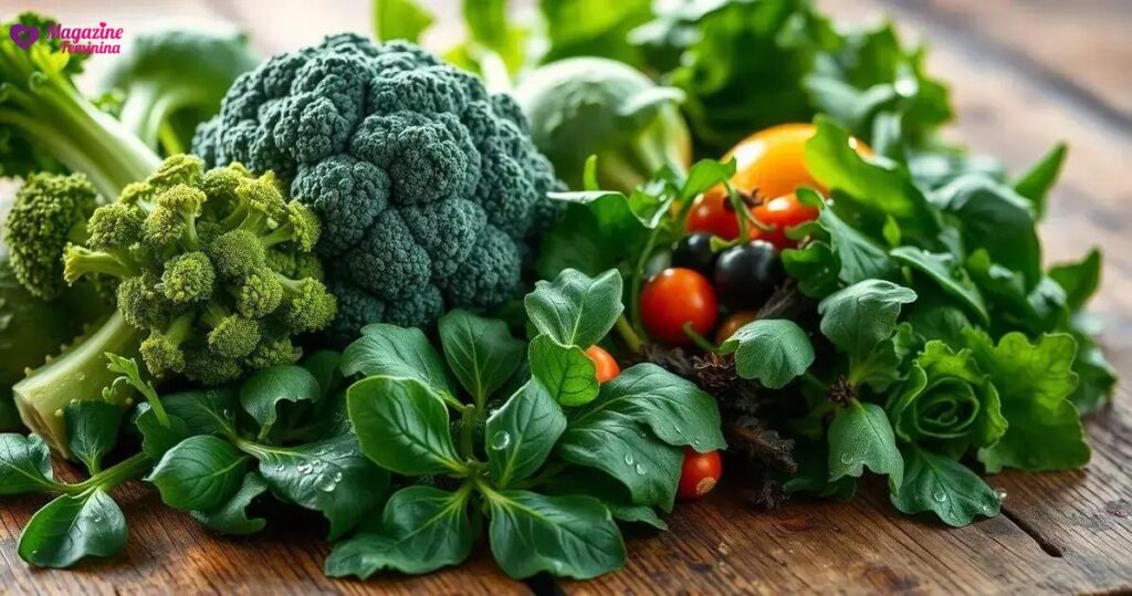 Verduras ricas em antioxidantes