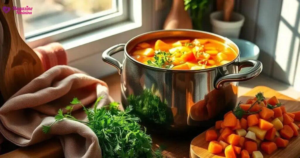 Dicas para fazer caldos e sopas saborosos em casa