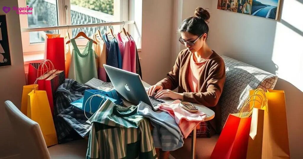 O que é "fast fashion" em compras online